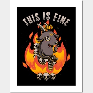 Fire Demon Meme Fine Posters and Art